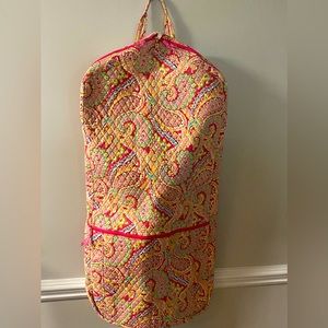 Pink paisley Vera Bradley garment bag